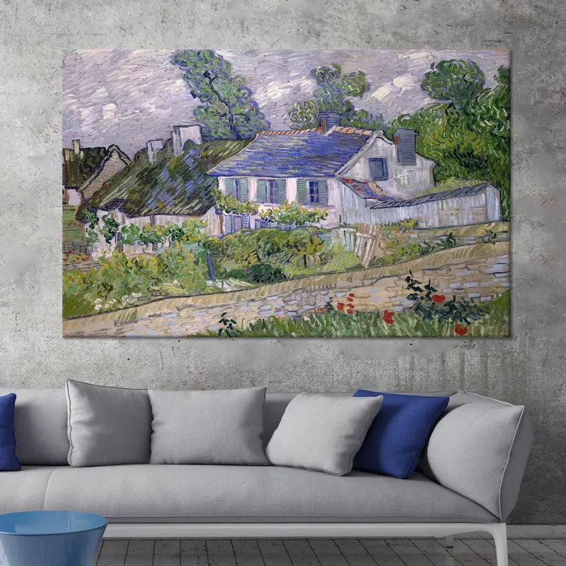 ヴィンセント・ヴァン・ゴッホの自然の風景プリントキャンバス - ヴィレッジビュー