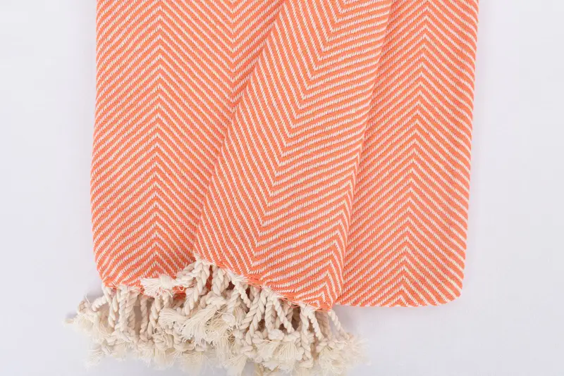 Fouta-Handtuch, Schnelltuch, 70 x 40 Baumwollfischgrüntuch, Sommergeschenk, schnell trockenes Peshtel-Handtuch, Freundes Weihnachtsgeschenk, Reisetuch - 8