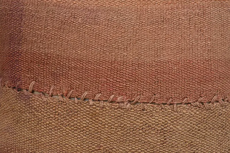 Seat Cushion Case, Muted Pillow Sham, Turkish Pillow, Kilim Cushion Sham, 12x12 Red Cushion Case, Vintage Pillow, Pillow Sham - 3