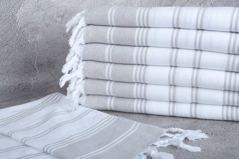Bridal Shower Favors, Bathroom Towels, Personalized Hand Towel, 40x18 Cotton Diamond Towel, Kitchen Towel, Personalized Turkish Towel, Gifts For Him - 2