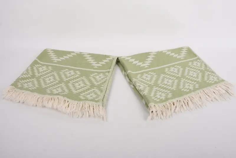 Nakış havlu, Türk Çay Havlusu, 40x18 Pamuklu Kilim Havlu, Düğün Favorları, Türk Havlu El Havlusu, Monogram Çay Havlusu, Organik Çay Havlusu - 7