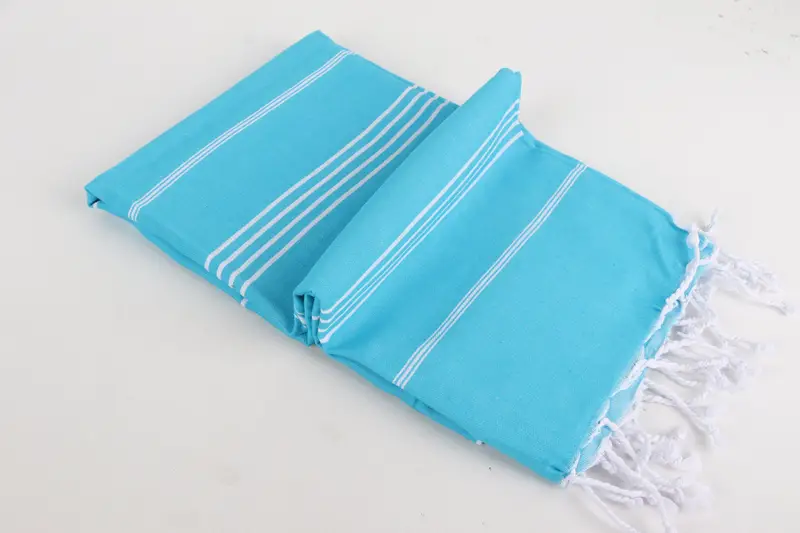 Wedding Shower Gift, Peshtemal Towel, Soft towel, Personalized Beach Towel, 70x40 Cotton Striped Towel, Beach Towel Bulk, Unique Wedding Gift - 6