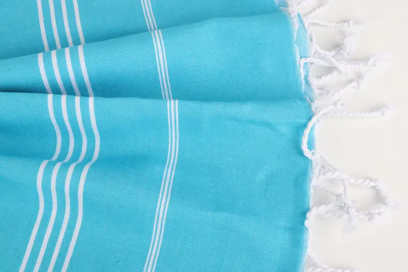 Wedding Shower Gift, Peshtemal Towel, Soft towel, Personalized Beach Towel, 70x40 Cotton Striped Towel, Beach Towel Bulk, Unique Wedding Gift - 8
