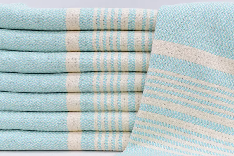 70x40 Cotton Striped Towel, Bachelor Gifts, Friends Beach Towel, Merry Christmas Gifts, Scarf Towel, Personalized Wedding Gift, Quick-dry peshtemal - 1