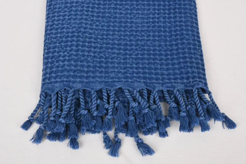 Custom Beach Towel, 68x36 Cotton Waffle Towel, Peshtemal, Handwoven Turkish bath towel, Organic Turkish towel, Bachelorette Party Decorations - 3