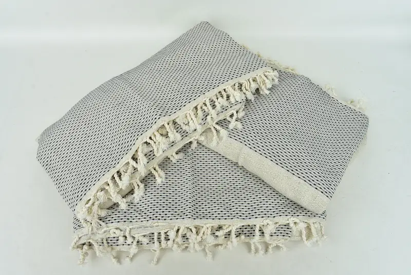 Custom Wedding Gifts, Bachelorette Gifts, 96x96 Cotton Polka Dot Towel, Personalized Wedding Gift For Couple, Tablecloth, Turkish Towel Blanket - 6