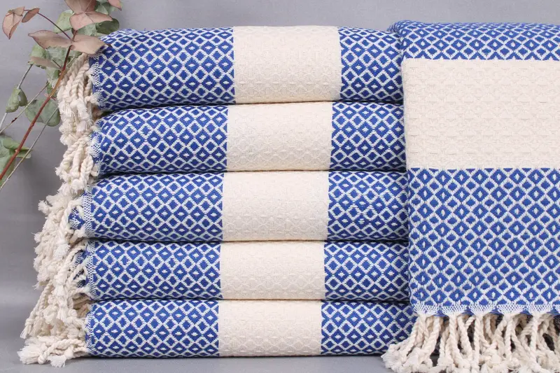 Wedding Gift Sax Blue Towel, 40x71 Inches, Sub-category Bath Towel