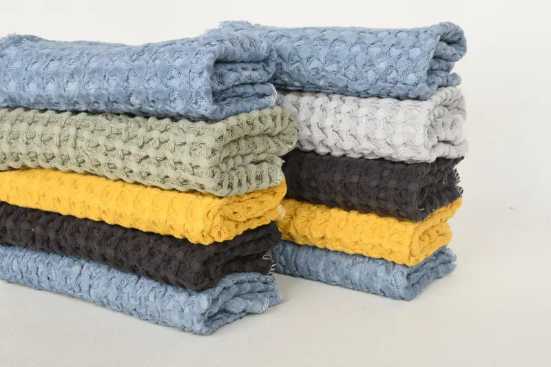 Turkish Hand Towel, Custom Gifts, Beach Wedding Favor, Monogram Hand Towel, Small Bath Towels, Custom Turkish Towel, 12x12 Cotton Set of 10 Towel - 2