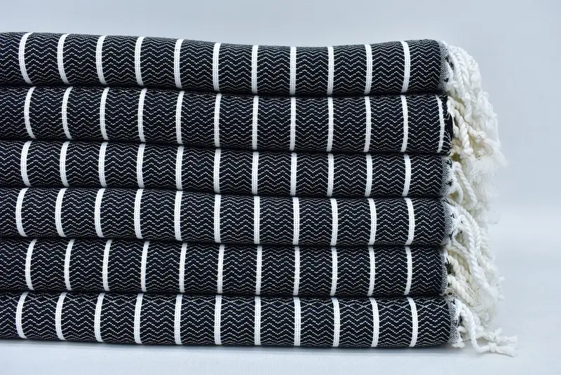 Onun için hediye, onun için hediyeler, yumuşak havlu, ilk evlilik yıldönümü hediyesi, yaz havlu, 70x40 pamuklu çizgili havlu, Bachelorette Party Favors Plaj