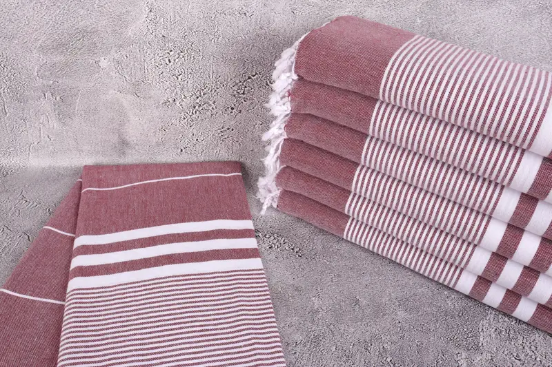 Turkish hand towel, 70x40 Cotton Striped Towel, Personalized Gift For Her, Custom Wedding Gift, Turkish towel, Spooky Bachelorette Party Favors - 2