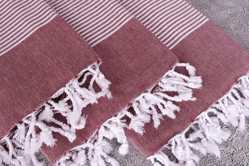 Turkish hand towel, 70x40 Cotton Striped Towel, Personalized Gift For Her, Custom Wedding Gift, Turkish towel, Spooky Bachelorette Party Favors - 5