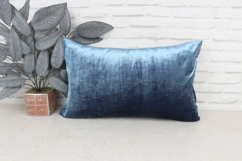 Cushion, Pillow for Couch, Handmade Cushion Case, Outdoor Bolster Pillow, Throw Kilim Pillow, Boho Pillow, 16x24 Green Cushion - 1