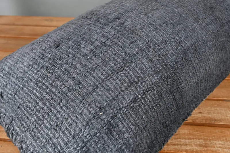 Pillow, Ethnical Kilim Rug Pillow, Lounge Throw Pillow Cover, 12x24 Gray Pillow Cover, Vintage Kilim Throw Pillow, Vintage Pillow - 3