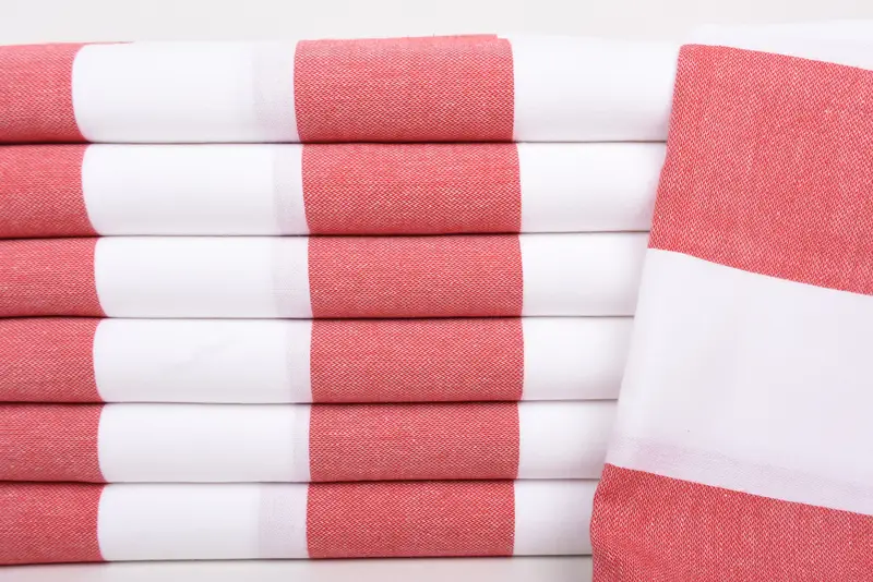 Boyfriend Gift, Turkish Towel Hand Towel, Organic Tea Towel, Kitchen Towel, 40x24 Cotton Striped Towel, Wedding Gift, Personalized Turkish Towel - 2