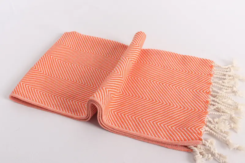 Personalized Hand Towel, Personalized Turkish Towel, 40x20 Cotton Herringbone Towel, Housewarming Gift, Custom Hand Towel, Gym Towel, Wedding Favors - 6