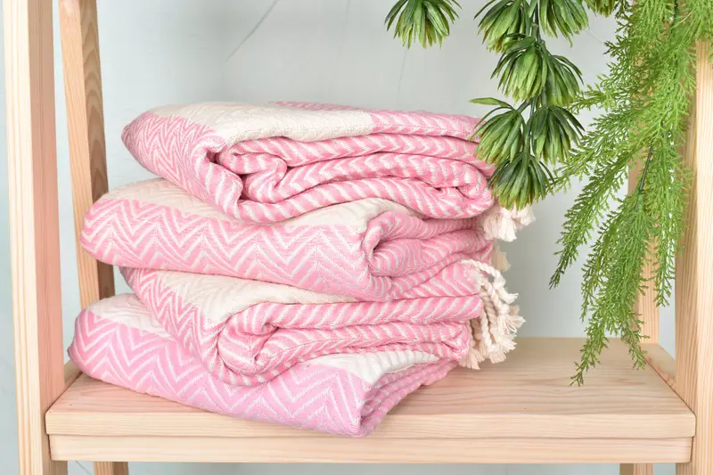 Monogram Beach Towel, 70x40 Cotton Zig zag Towel, Cancun Bachelorette Party Gift Ideas, Monogram Turkish Towel, Customized Towels, Turkish towel - 7