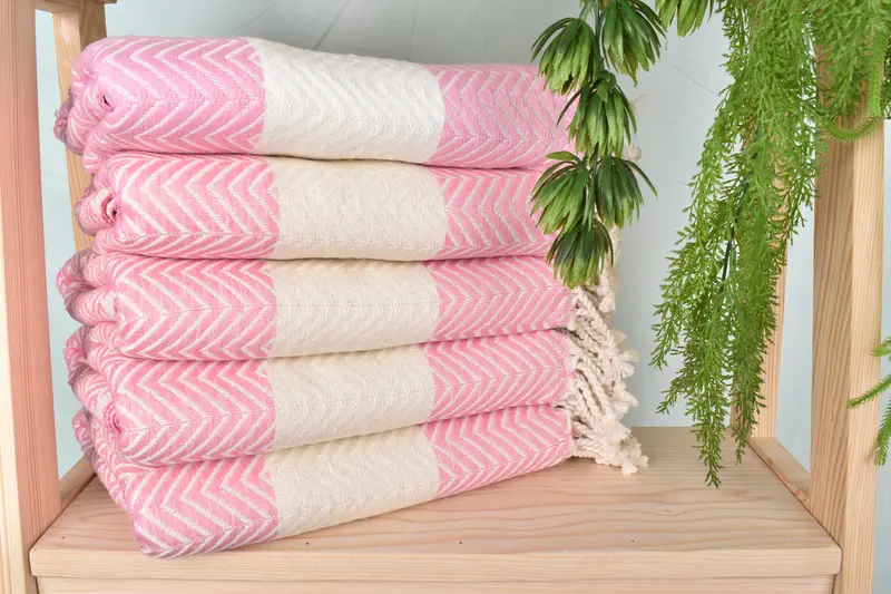 Monogram Beach Towel, 70x40 Cotton Zig zag Towel, Cancun Bachelorette Party Gift Ideas, Monogram Turkish Towel, Customized Towels, Turkish towel - 2