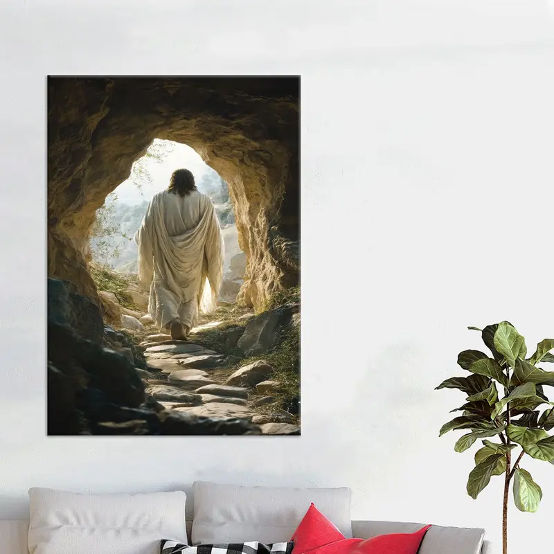 Elegante christliche Leinwand: Perfektes Weihnachts- oder Weihnachtsgeschenk