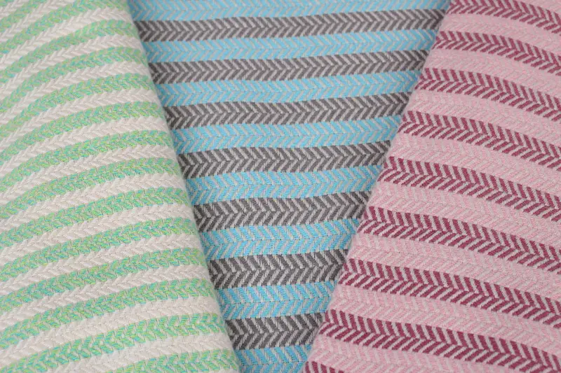 Handmade Gift, 70x40 Cotton Herringbone Towel, Monogram Beach Towel, Gift For Coworker, Wedding Gifts Towel, Bachelor Party Favors, Beach Towel Bulk - 3