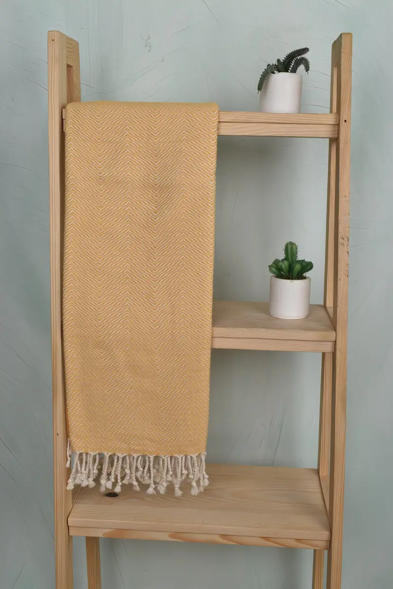 70x40 Cotton Chevron Towel, Gifts For Him, Gift For The Home Decor, Travel Towel, Housewarming Gift, Sand-resistant towel, Bachelor Party Gifts - 8