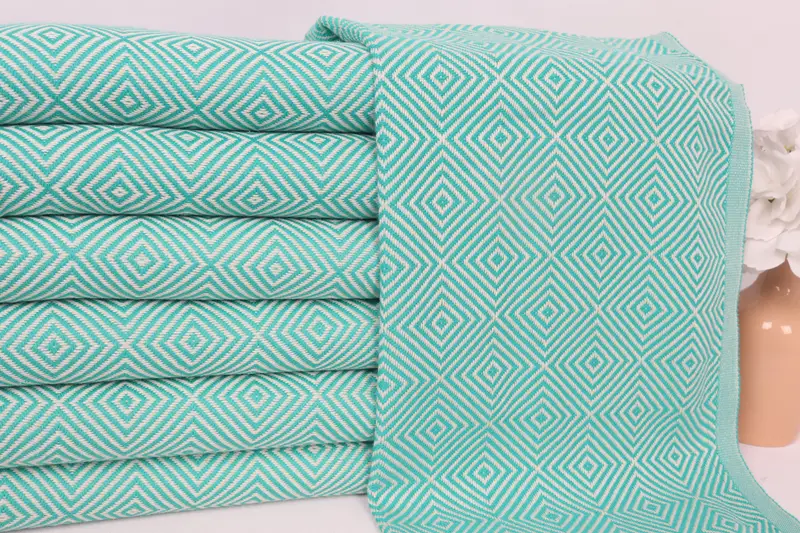 Monogram Towels, Personalized Gifts, Personalized Hand Towel, Monogram Tea Towel, Girl Trip Party Favor, Kitchen Towel, 28x20 Cotton Diamond Towel - 2