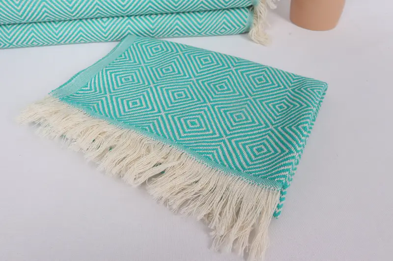Monogram Towels, Personalized Gifts, Personalized Hand Towel, Monogram Tea Towel, Girl Trip Party Favor, Kitchen Towel, 28x20 Cotton Diamond Towel - 5