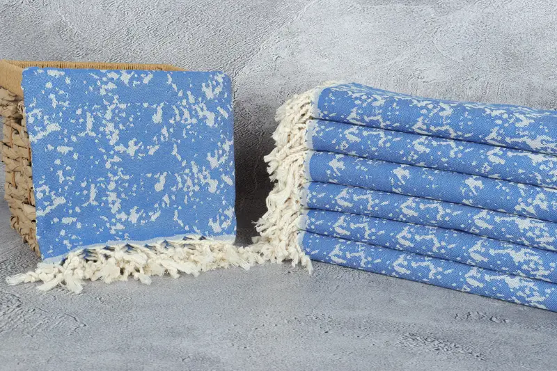Hammam towel, Embroidery Towels, Spa Towel, Personalized Towel, Gym Towel, Beach Towel Gift, Organic Towel, 70x40 Cotton Carretta Patterned Towel - 4