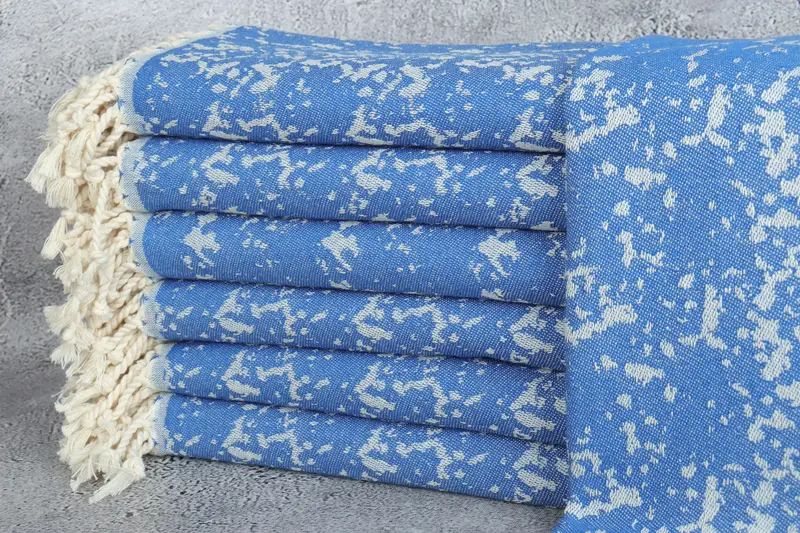 Hammam towel, Embroidery Towels, Spa Towel, Personalized Towel, Gym Towel, Beach Towel Gift, Organic Towel, 70x40 Cotton Carretta Patterned Towel - 2