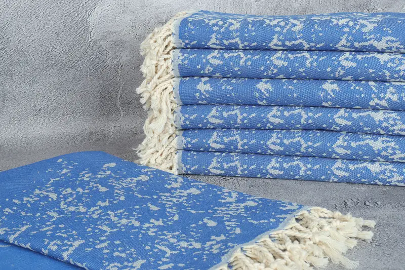 Hammam towel, Embroidery Towels, Spa Towel, Personalized Towel, Gym Towel, Beach Towel Gift, Organic Towel, 70x40 Cotton Carretta Patterned Towel - 3