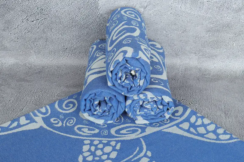 Hammam towel, Embroidery Towels, Spa Towel, Personalized Towel, Gym Towel, Beach Towel Gift, Organic Towel, 70x40 Cotton Carretta Patterned Towel - 8