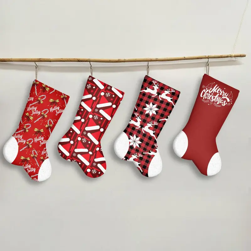 Medias estampadas festivas: acogedor regalo navideño para un toque personalizado