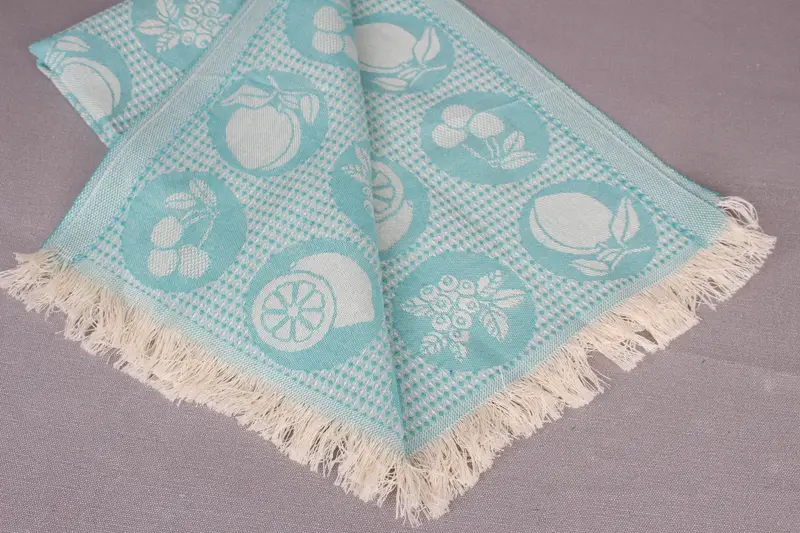 28x20 Cotton Fruits Patterned Towel, Personalized Gift, Personalized Dish Towel, Personalized Wedding Gift, Home Decor Gifts, Monogram Hand Towel - 8