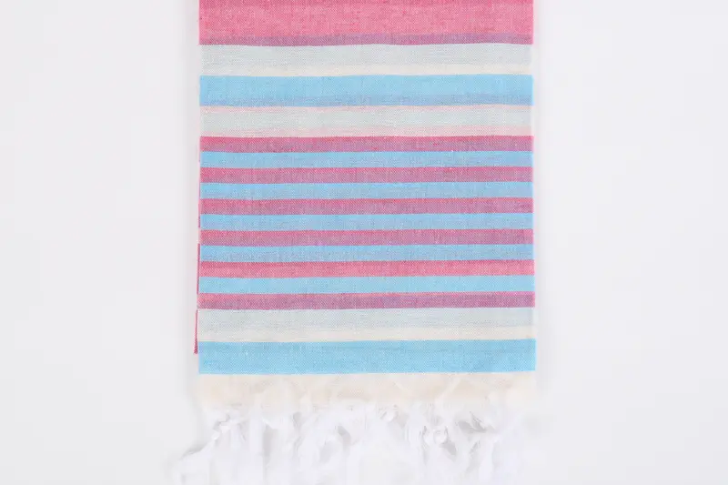 Personalized Towel, 68x40 Cotton Striped Towel, Custom Wedding Gift, Valentines Day Gift, Turkish Towel Set, Bachelorette Party Decorations - 3