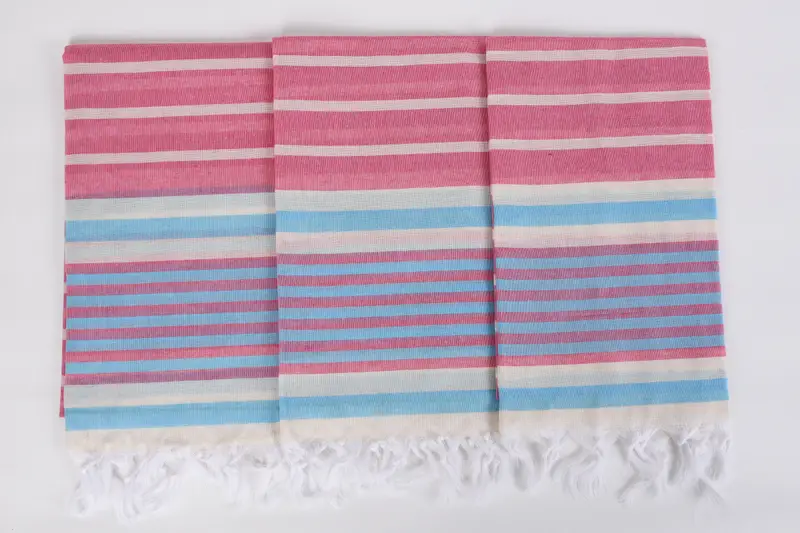 Personalized Towel, 68x40 Cotton Striped Towel, Custom Wedding Gift, Valentines Day Gift, Turkish Towel Set, Bachelorette Party Decorations - 7