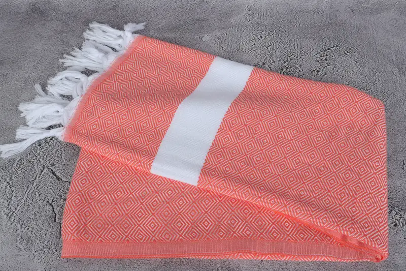 Employee Gifts, Soft towel, Lightweight towel, Girls Weekend Getaways Ideas, Spa Gift Towel, Bridal Shower Gift, 70x40 Cotton Diamond Towel - 6