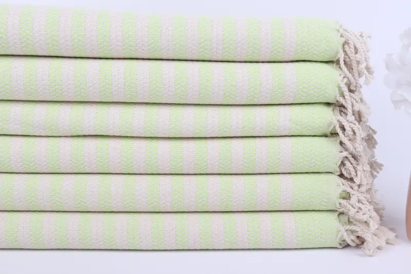 Embroidered Towel, Hammam Towel USA, Monogrammed Beach Towel, Christmas Gift, Quick-dry peshtemal, 70x40 Cotton Chevron Towel, Bulk Order Towel - 3