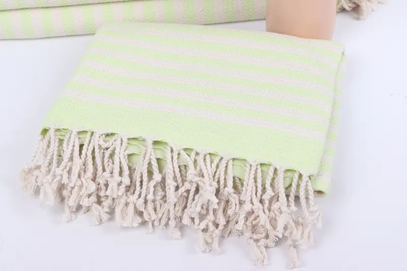 Embroidered Towel, Hammam Towel USA, Monogrammed Beach Towel, Christmas Gift, Quick-dry peshtemal, 70x40 Cotton Chevron Towel, Bulk Order Towel - 5