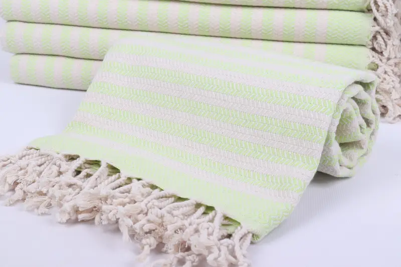 Embroidered Towel, Hammam Towel USA, Monogrammed Beach Towel, Christmas Gift, Quick-dry peshtemal, 70x40 Cotton Chevron Towel, Bulk Order Towel - 4