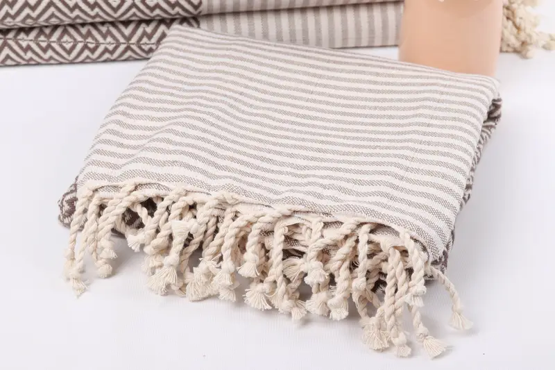 Wedding Day Gift For Bride, Best Friend Gift, 76x38 Cotton Diamond Towel, Monogram Turkish Towel, Personalized Wedding Gift, Scarf Towel, Yoga Towel - 5
