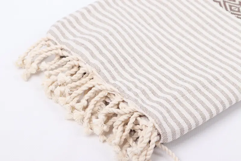 Wedding Day Gift For Bride, Best Friend Gift, 76x38 Cotton Diamond Towel, Monogram Turkish Towel, Personalized Wedding Gift, Scarf Towel, Yoga Towel - 7
