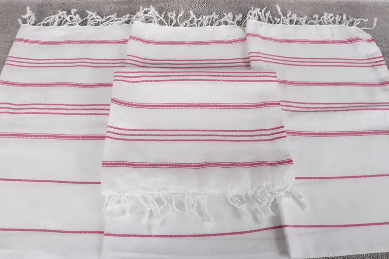 Bathroom Towels, Boyfriend Gift, Organic Towel, Handmade Gift, 40x24 Cotton Striped Towel, Turkish Hand Towel, Towel With Name, Custom Hand Towel - 4