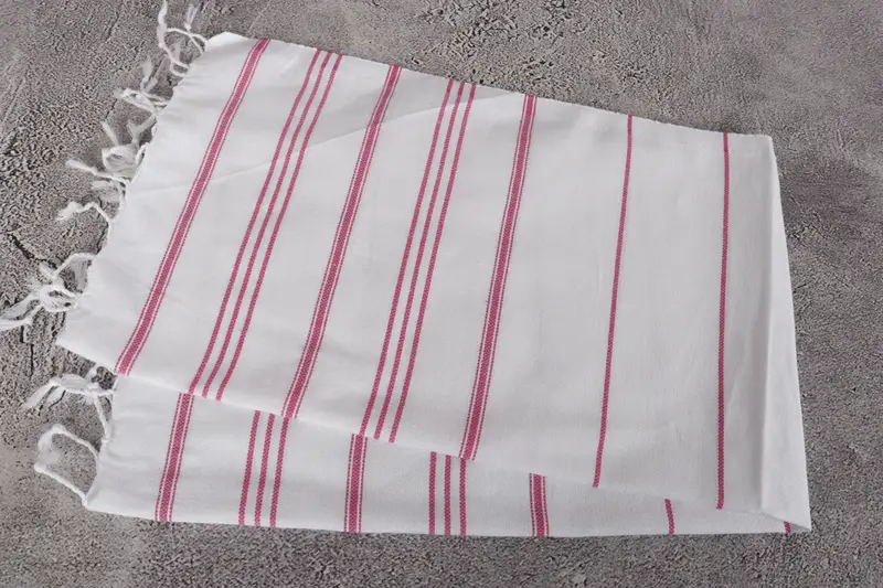 Bathroom Towels, Boyfriend Gift, Organic Towel, Handmade Gift, 40x24 Cotton Striped Towel, Turkish Hand Towel, Towel With Name, Custom Hand Towel - 6