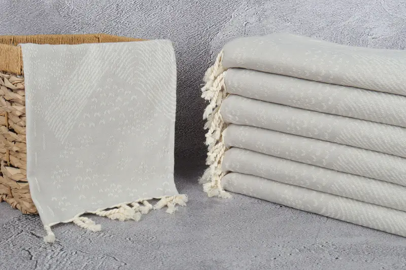Turkish Towel Hand Towel, Personalized Gift, Kitchen Towel, Gift For Best Friend, Guest Towel, Bridesmaid Towel, 36x18 Cotton Mountain Design Towel - 4