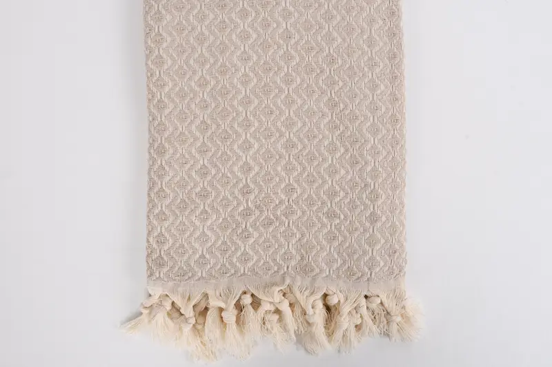 Bath towel, Handwoven Turkish Towel, 70x40 Cotton Diamond Towel, Bachelorette Party Decorations, Bridesmaid Gifts, Personalized Gift For Her - 3