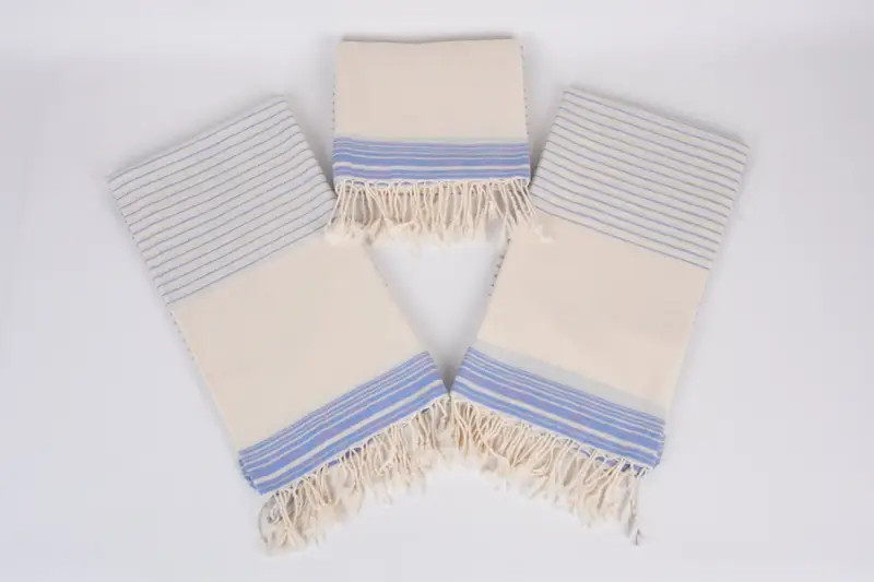 68x36 Cotton Striped Towel, Soft towel, Unique Gift, Unique Wedding Gift, Sand-Resistant Peshtemal, Gym Towel, Bachelor Gifts, Quick-Dry Beach Towel - 6