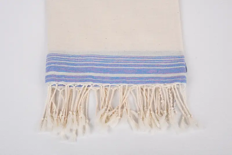 68x36 Cotton Striped Towel, Soft towel, Unique Gift, Unique Wedding Gift, Sand-Resistant Peshtemal, Gym Towel, Bachelor Gifts, Quick-Dry Beach Towel - 3