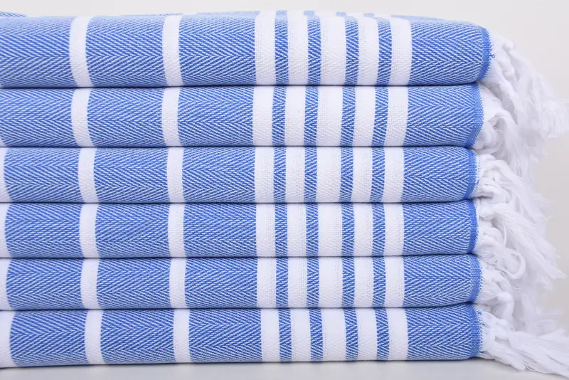 Wedding Gift, Wedding Hand Made Gift, Personalized Gifts, Holiday Towel, Wedding Shower Gift, Personalized Dish Towel, 40x20 Cotton Zig zag Towel - 3