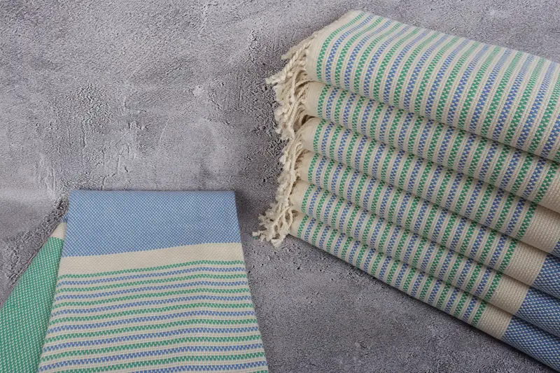 Gift For Him, Cute Beach Towel, Bride Gift, 70x40 Cotton Geometric Towel, Monogram Turkish Bath Towel, Monogram Beach Towel, Bridesmaid Gift - 2
