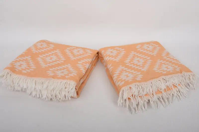Towel With Name, Organic cotton Turkish peshtemal towel, Bridal Gifts, Bridesmaid Gifts, Turkish Towel Beach, Custom Wedding Gift, Monogram Towels - 7