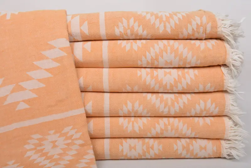 Towel With Name, Organic cotton Turkish peshtemal towel, Bridal Gifts, Bridesmaid Gifts, Turkish Towel Beach, Custom Wedding Gift, Monogram Towels - 2